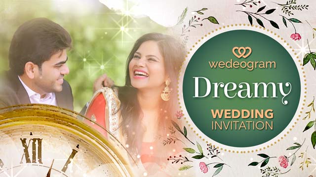 dreamy wedding invitation video