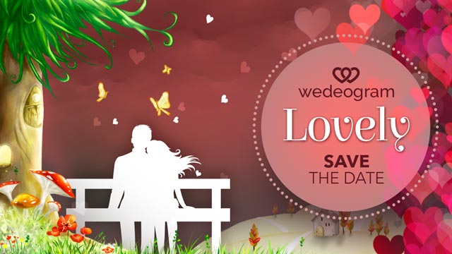 lovely wedding invitation video