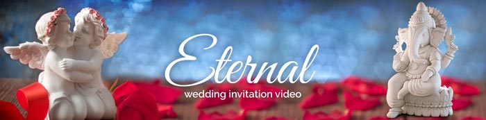 Eternal wedding invitation video details