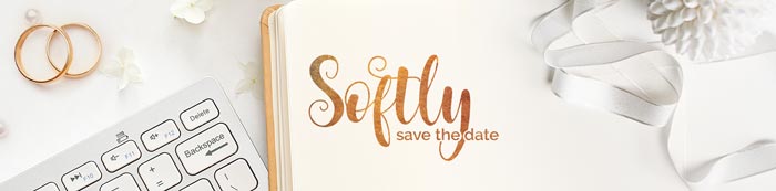 Softly Save The Date Video Description